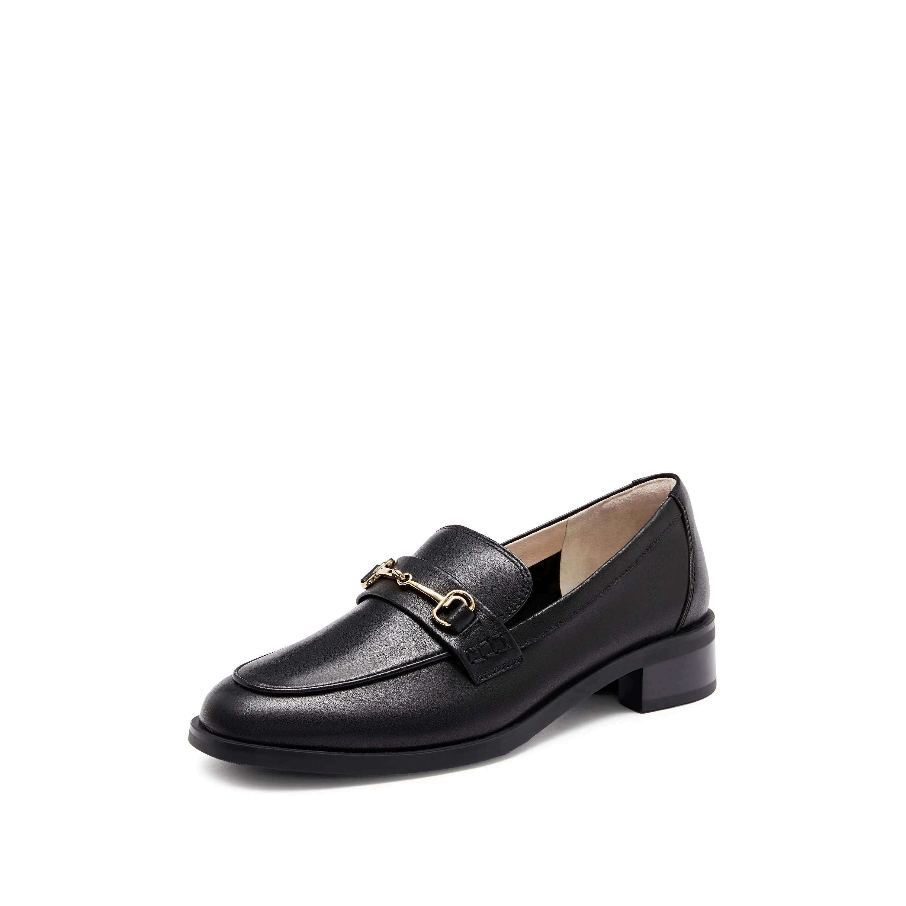 Black Classic Horsebit Loafers