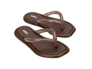 Melissa Airbubble AD Brown Thong Flip-Flops