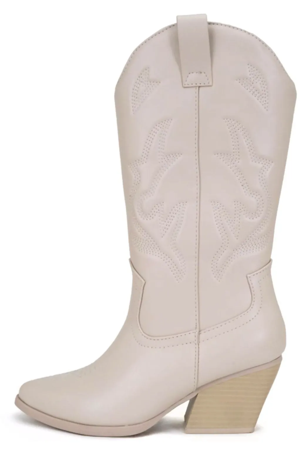 Walk The Town Pu Western Boots